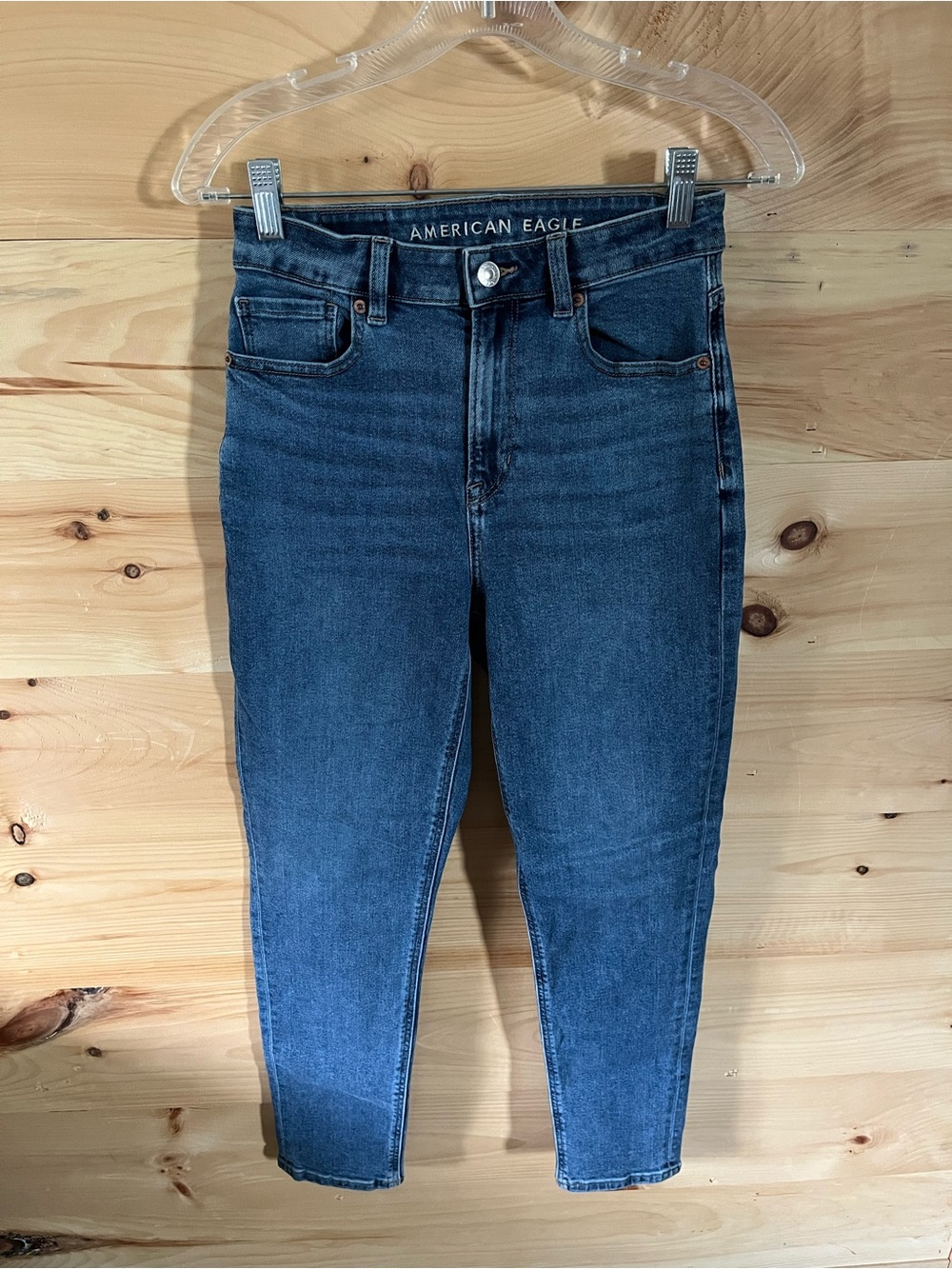 American Eagle Outfitters Stretch High-Rise Mom Jean Women's Size 2 Regular